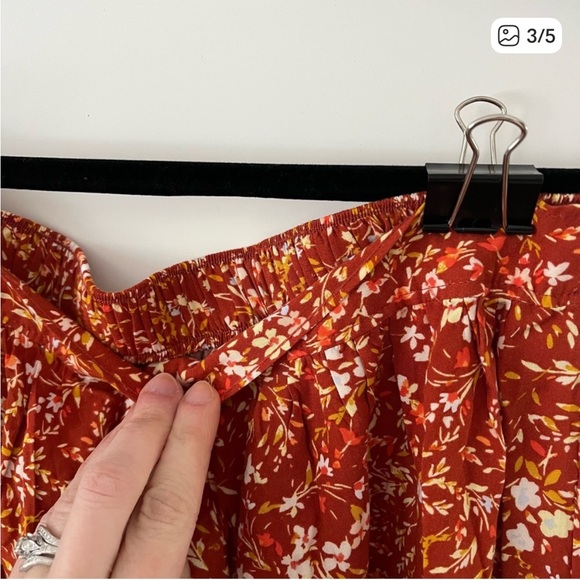 Old Navy Floral Midi Skirt - Picture 3 of 5